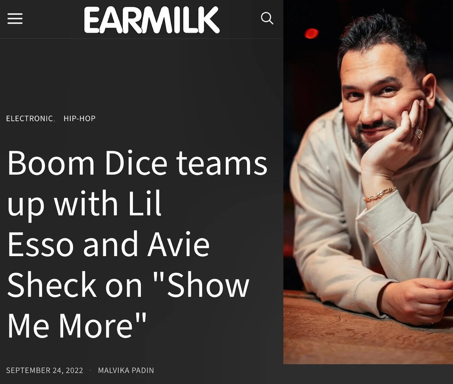 Boom Dice Ear Milk